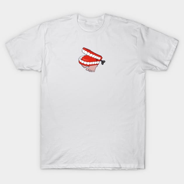 Wind up Teeth T-Shirt by noodworth